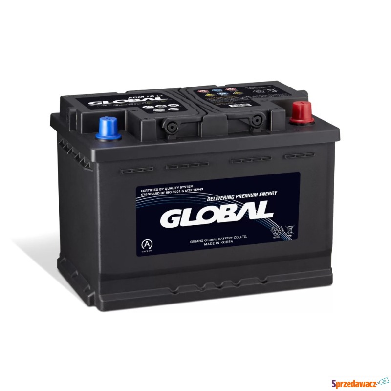 Akumulator 70Ah 760A Global AGM Start&Stop - Akumulatory - Wrocław