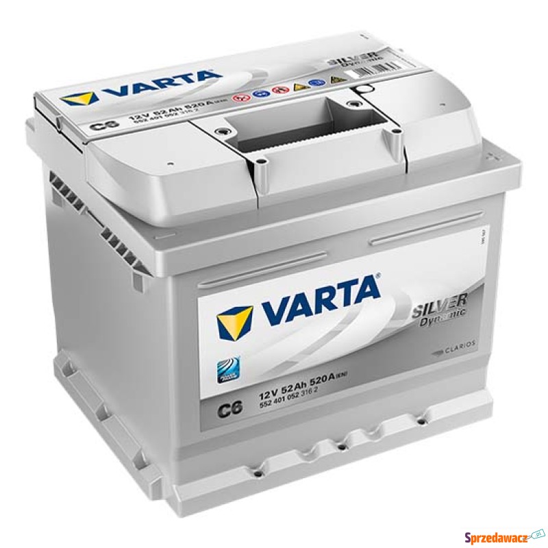 Akumulator VARTA Silver Dynamic c6 52ah 520A en - Akumulatory - Gniezno