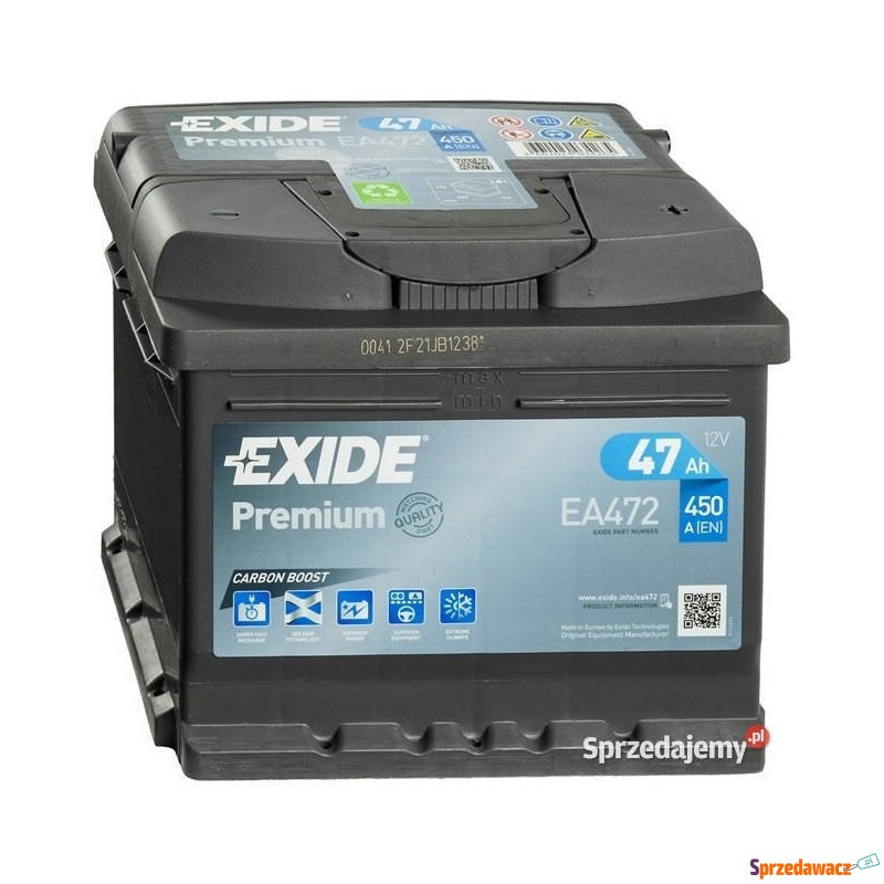 Akumulator 47Ah 450A  Exide Premium