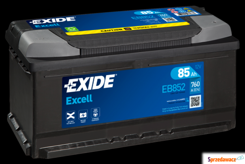 Akumulator Exide Excell 85Ah 760A...