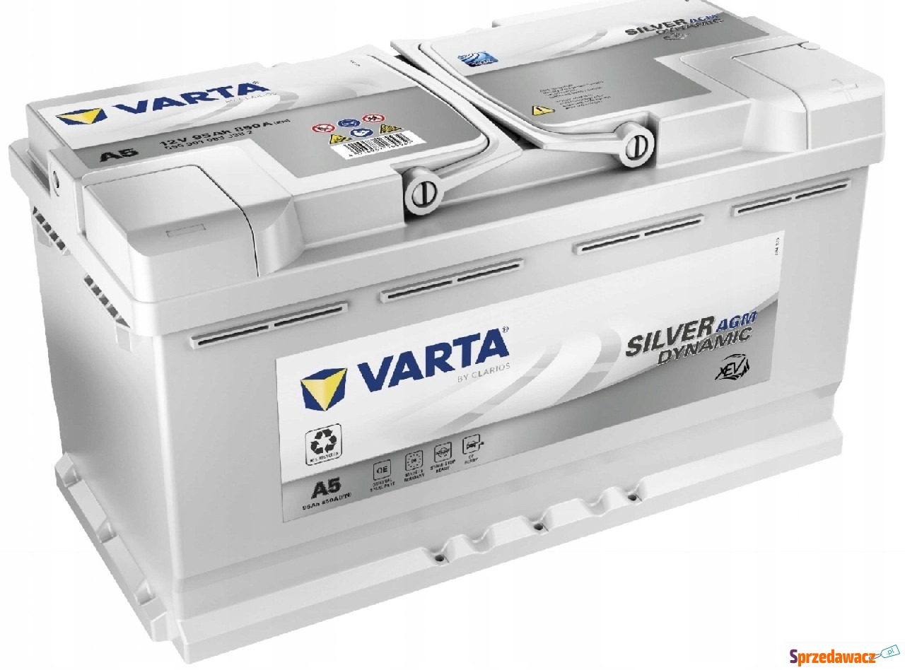 Akumulator 95Ah 850A Varta Silver...