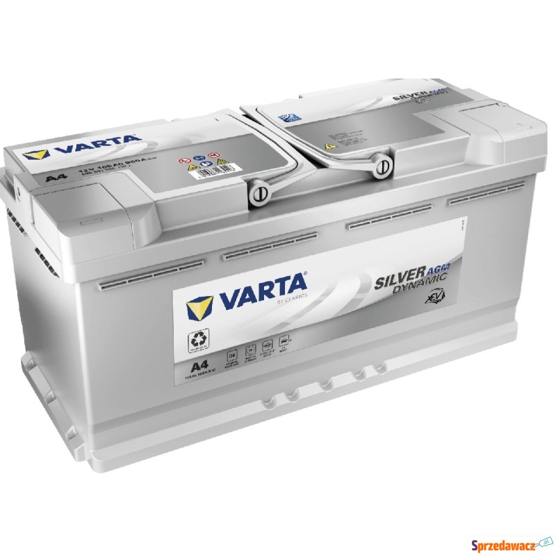Akumulator 105Ah 950A Varta Silver Dynamic A4... - Akumulatory - Gorzów Wielkopolski