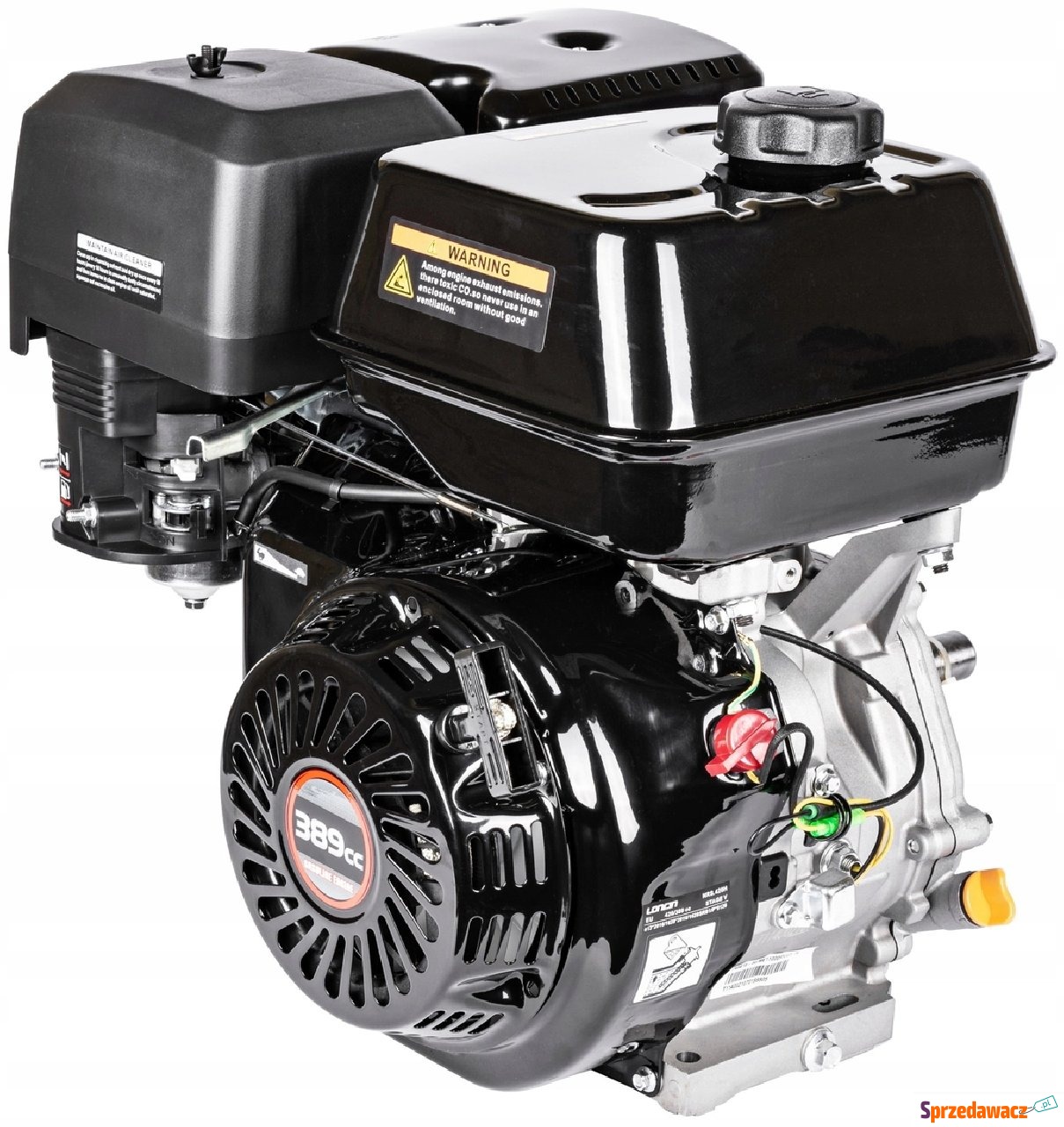 SILNIK LONCIN G390F-A SPALINOWY...