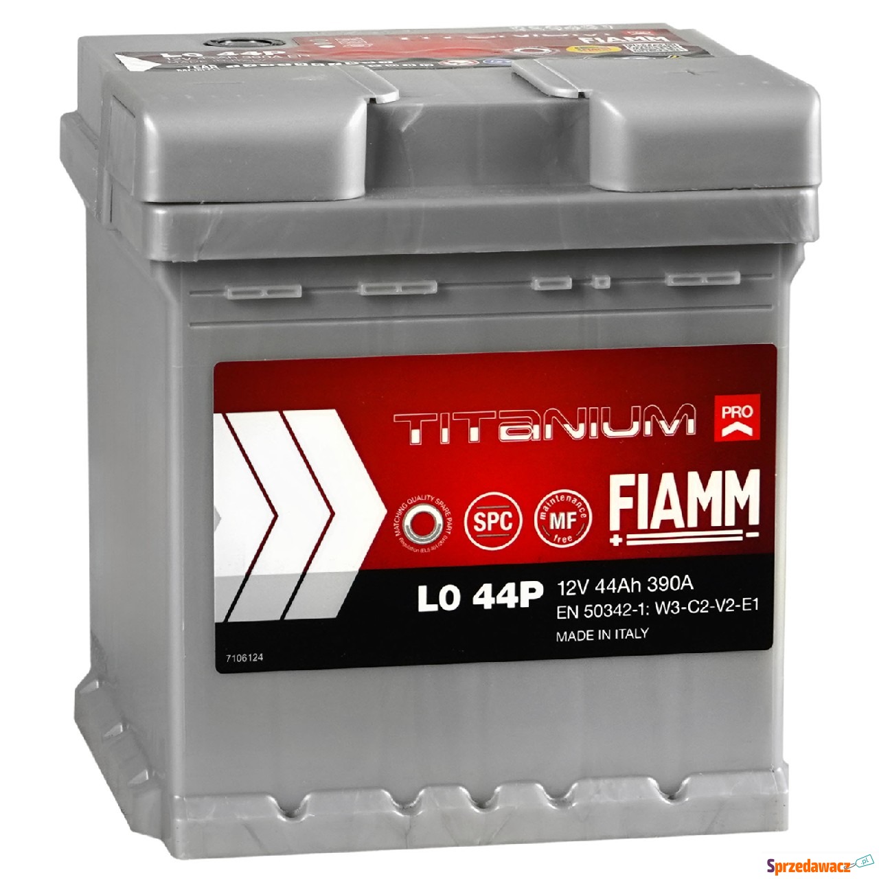 Akumulator 44Ah Fiamm 12V 390A