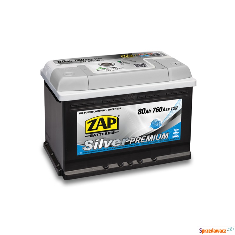Akumulator 80Ah Zap Silver Premium...