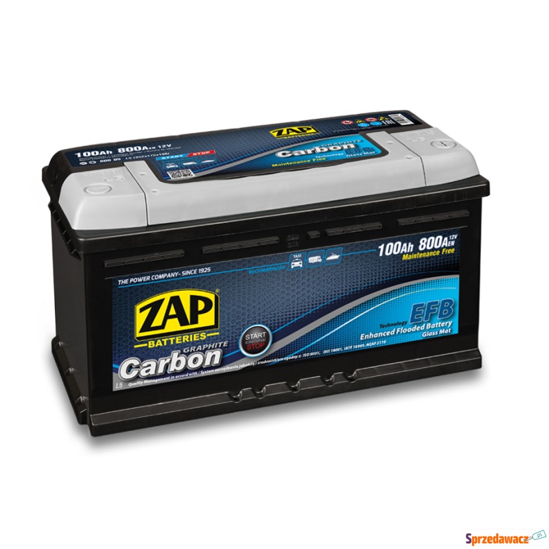 Akumulator Zap Carbon EFB Star...
