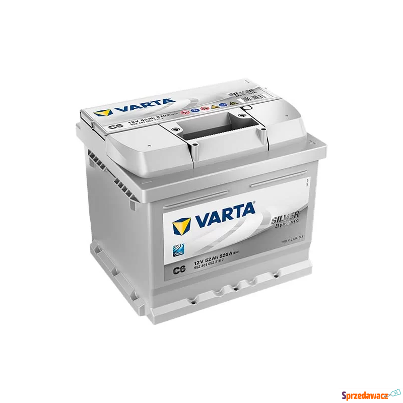 Akumulator 52Ah 520A Varta C6