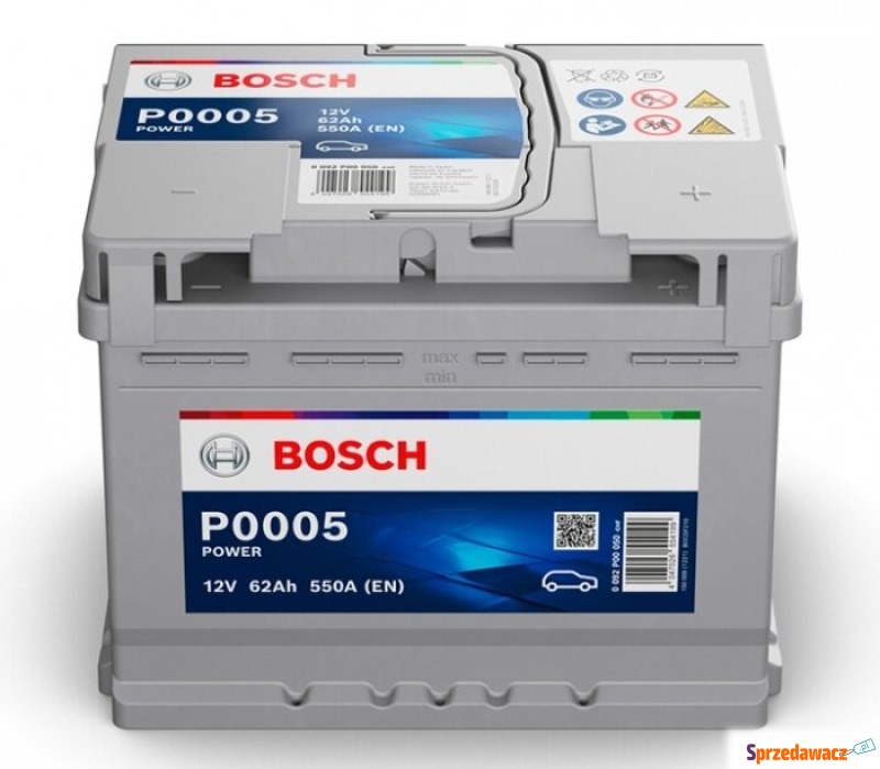 Akumulator Bosch 62Ah 550A EN P0005...