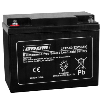 Akumulator 12v 50Ah grom