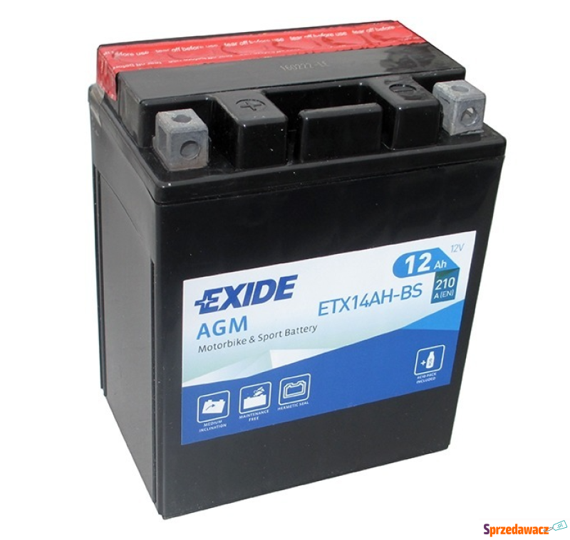 Akumulator motocyklowy Exide E...