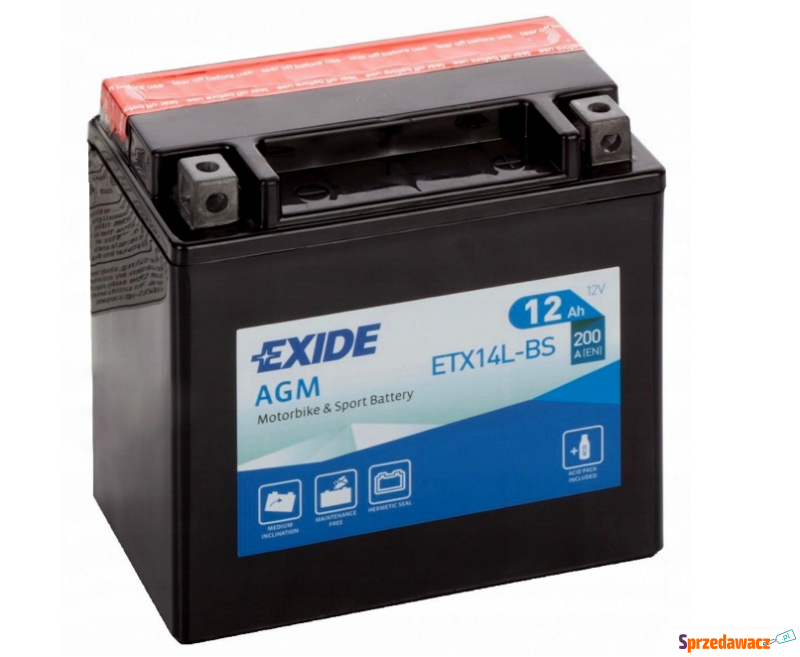 Akumulator motocyklowy Exide E...