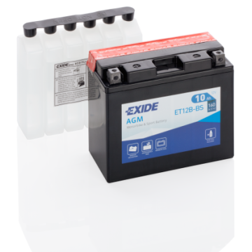 Akumulator motocyklowy Exide ET12B-BS YT12B-BS... - Układ elektryczny - Gniezno - zdjęcie 1