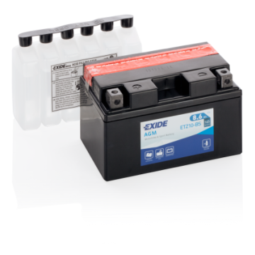 Akumulator motocyklowy Exide ETZ10-BS YTZ10-BS... - Układ elektryczny - Gniezno - zdjęcie 1