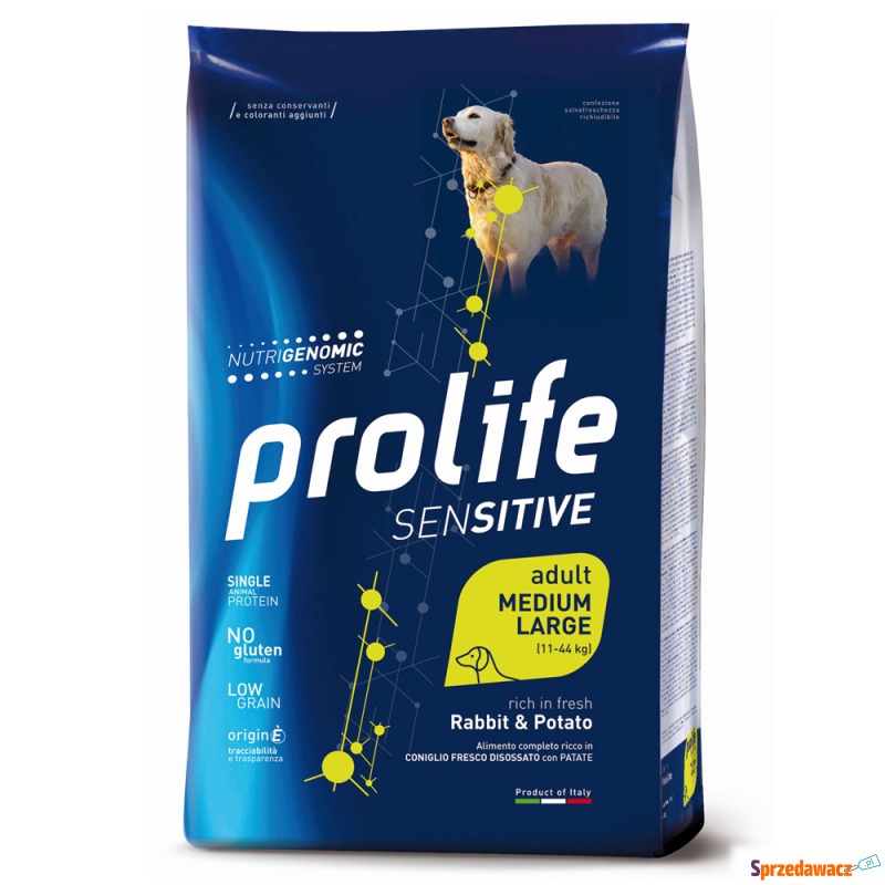 Prolife Dog Sensitive Królik i...