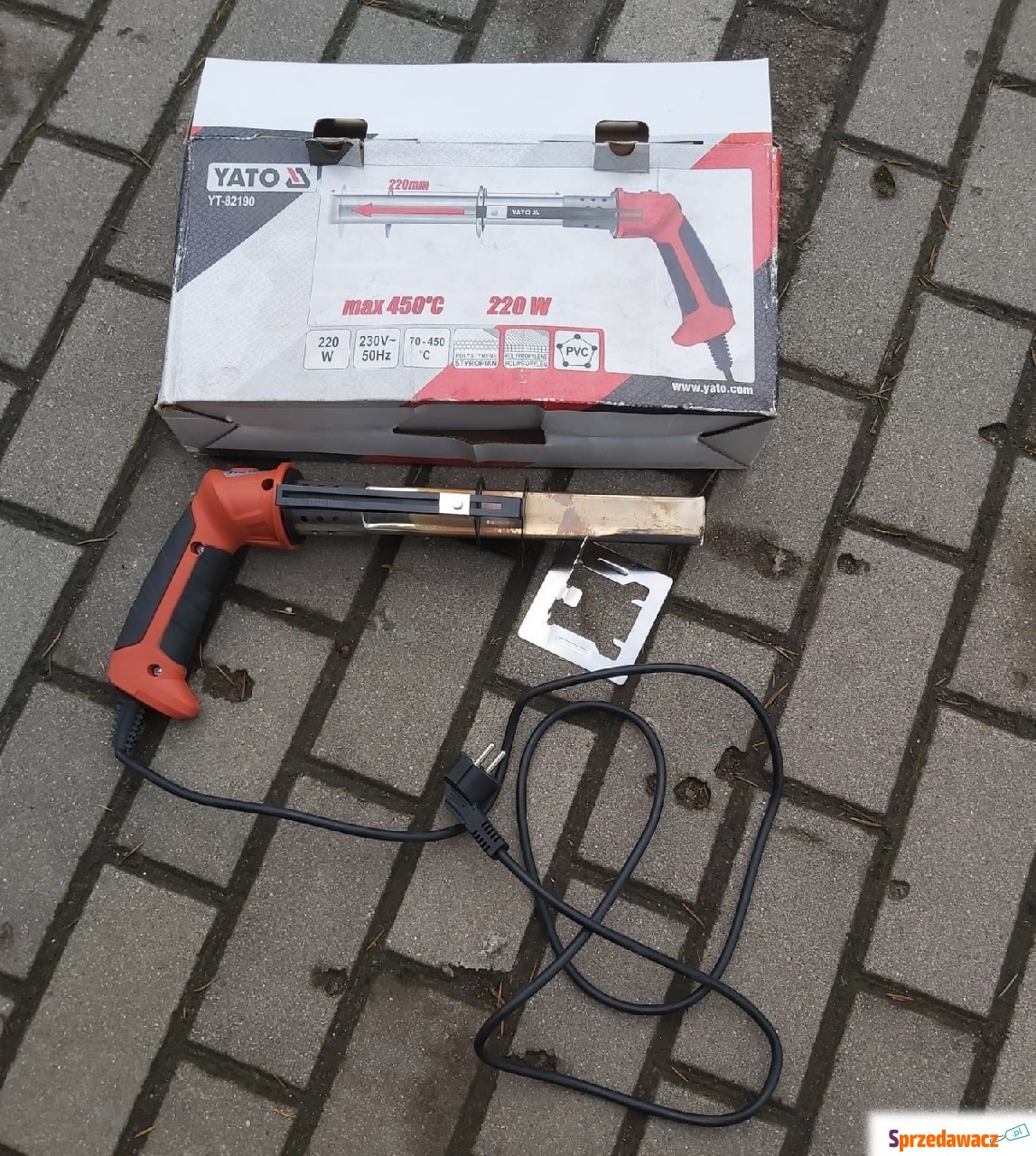 Przecinarka elektryczna do styropianu.