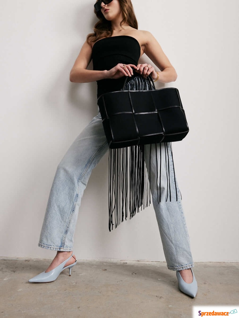 Shopper Celeste czarny