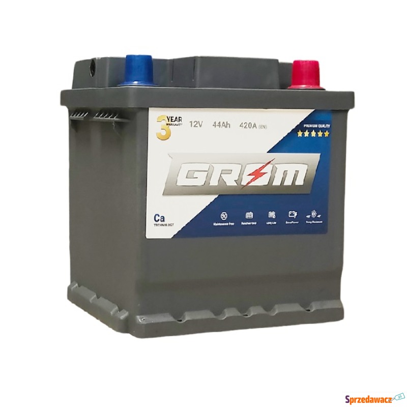 Akumulator Grom 40Ah 350A EN Kostka...