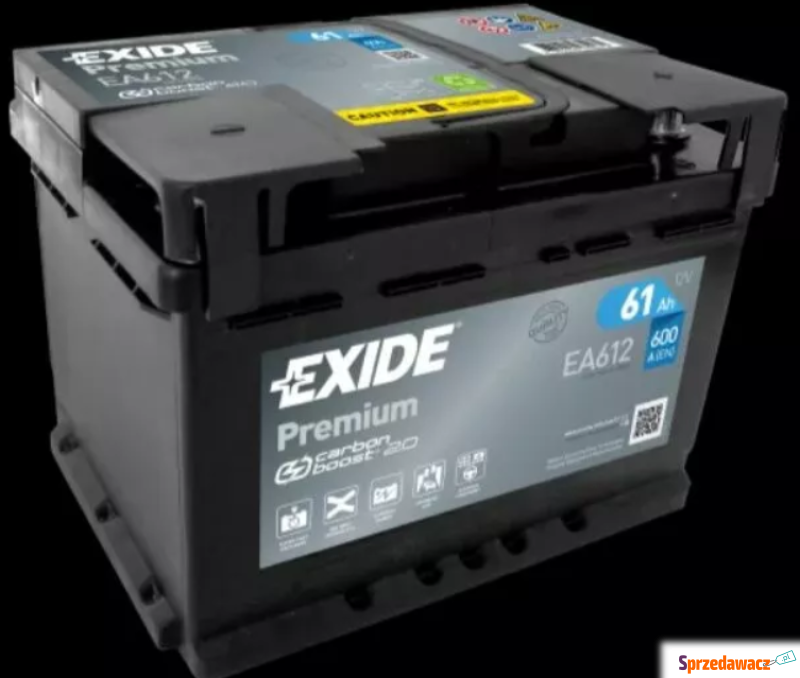 Akumulator 61Ah 600A Exide Premium