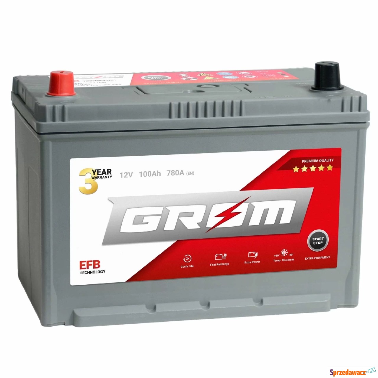 Akumulator 100Ah 780A Japan L+...