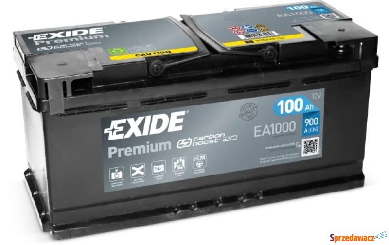 Akumulator 100Ah 900A Exide Premium...
