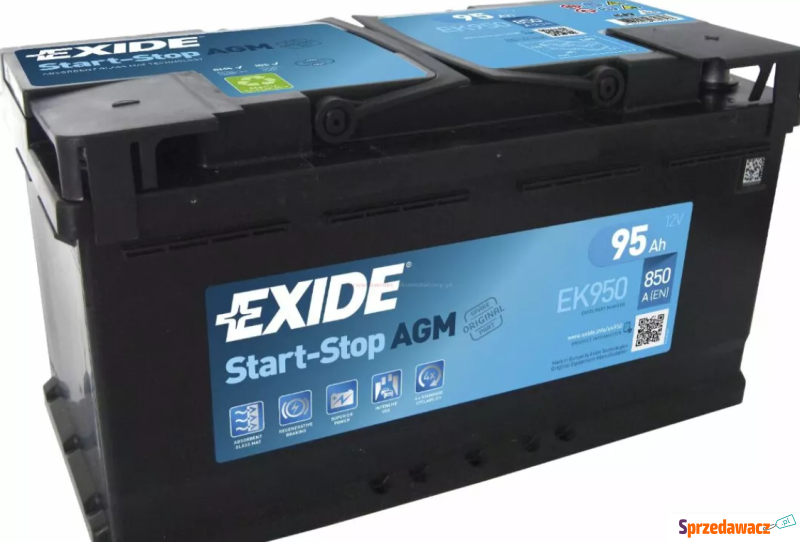 Akumulator 95Ah 850A Exide agm...