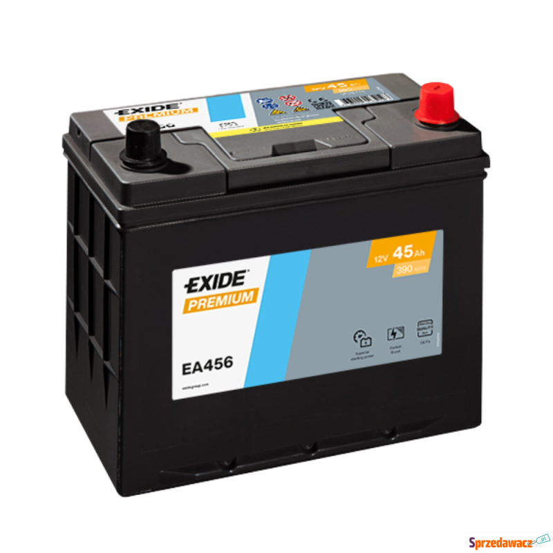 Akumulator 45Ah 390A exide premium...