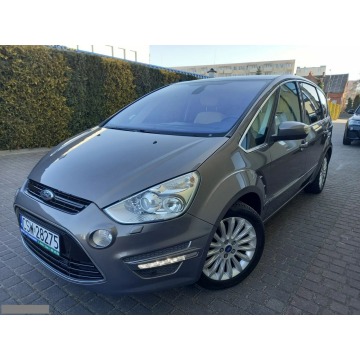Ford S-Max - 2.0Tdci 7-Foteli Skóry Navi Ledy Bi-Xenon Panorama Serwis ASO Jak Nowy