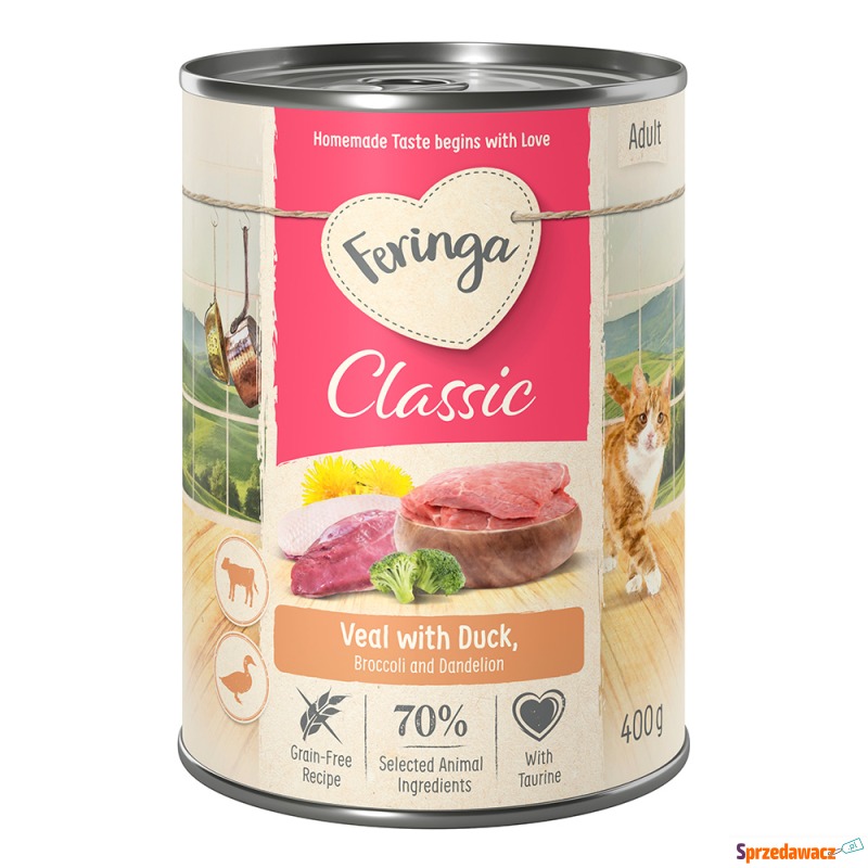 Korzystny pakiet Feringa Classic Meat Menu, 12... - Karmy dla kotów - Zamość