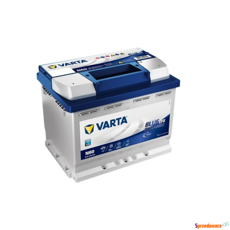 Akumulator 60Ah 640A varta Blue Dynamic efb S... - Akumulatory - Siedlce