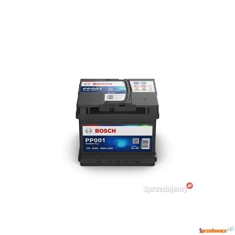 Akumulator 50Ah 480A Bosch  EN PP001 Prawy + - Akumulatory - Zgierz