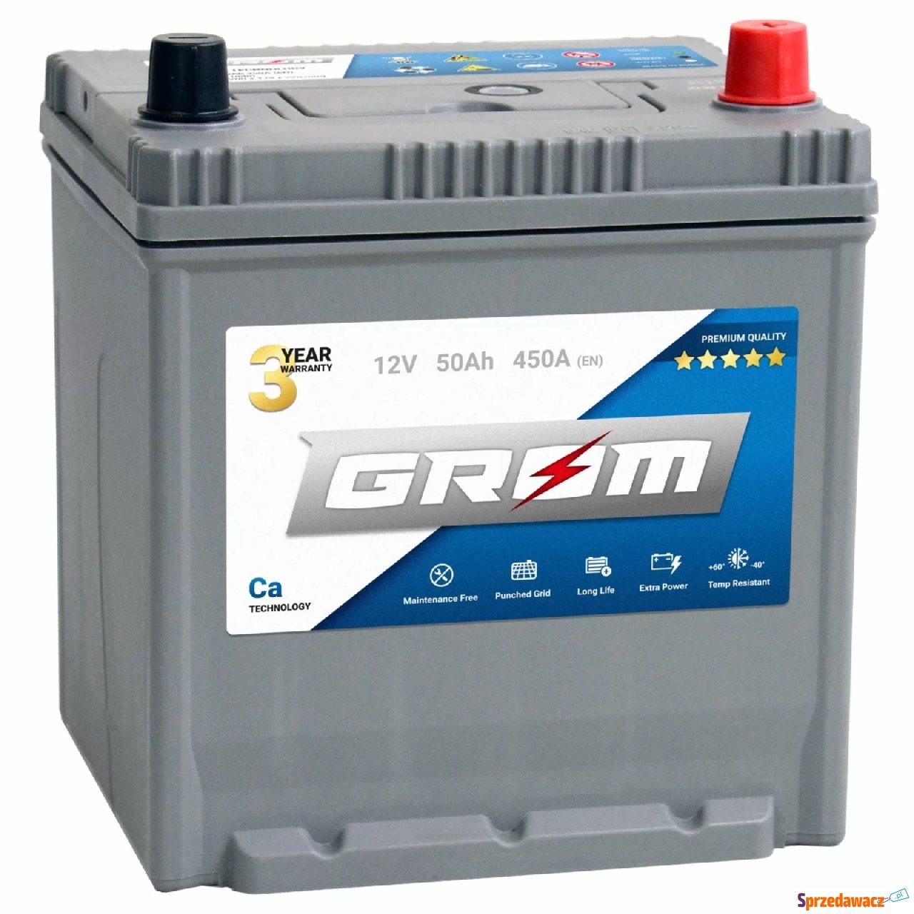 Akumulator 50Ah 450A Japan GROM...