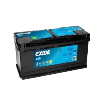 Akumulator 106Ah 950A Exide AGM start&stop P+ || Gliwice, Toszecka 11