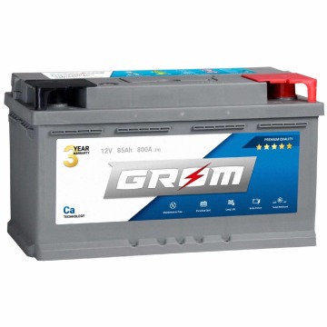 Akumulator 85Ah 800A GROM Premium P+ || Gliwice, Toszecka 11