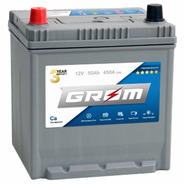 Akumulator 50Ah 450A Japan L+ GROM Premium || Gliwice, Toszecka 11