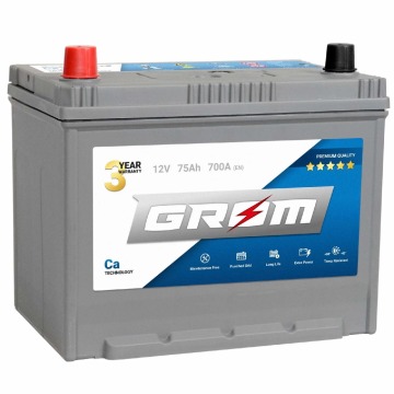 Akumulator 75Ah 700A Japan L+ GROM Premium || Gliwice, Toszecka 11