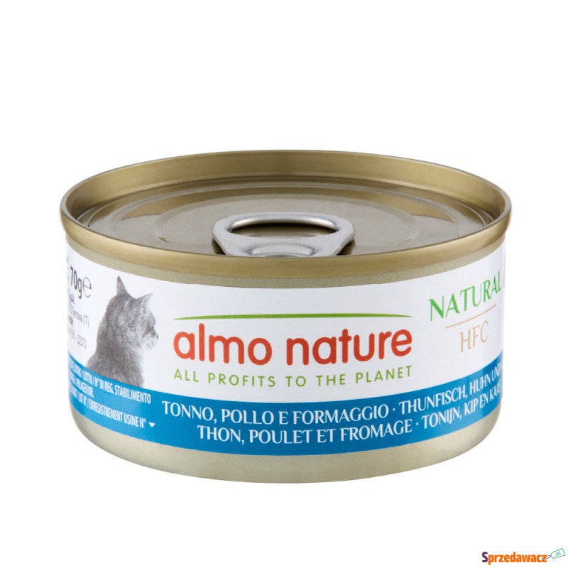Megapakiet Almo Nature HFC Natural, 24 x 70 g... - Karmy dla kotów - Radom