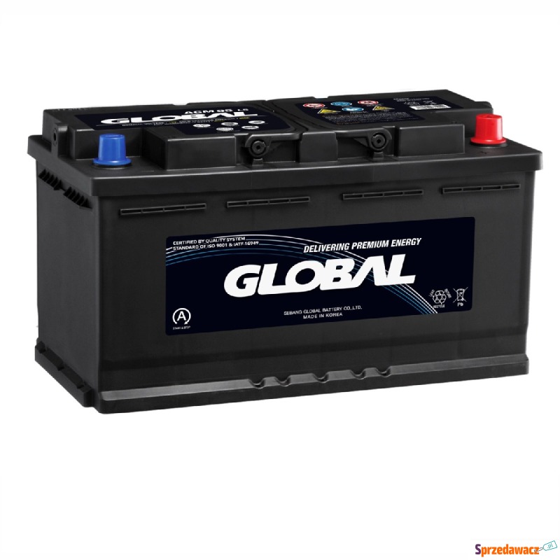 Akumulator 92Ah 850A Global agm - Akumulatory - Częstochowa