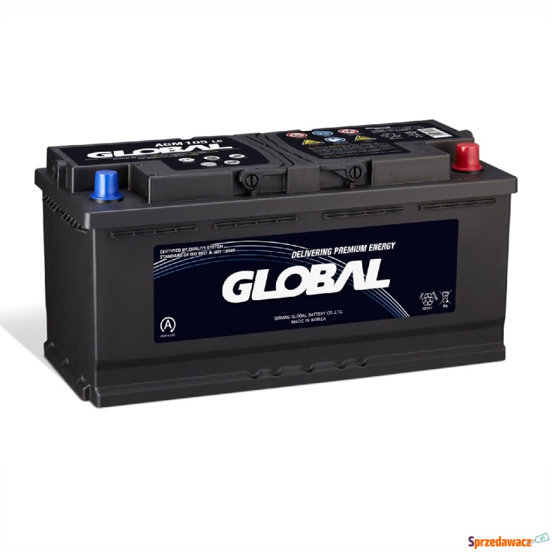 Akumulator 105Ah 950A Global agm - Akumulatory - Częstochowa