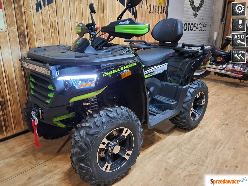 ASIX CHALLENGER 300  T3B homologacją drogową... - Quady - Bicz