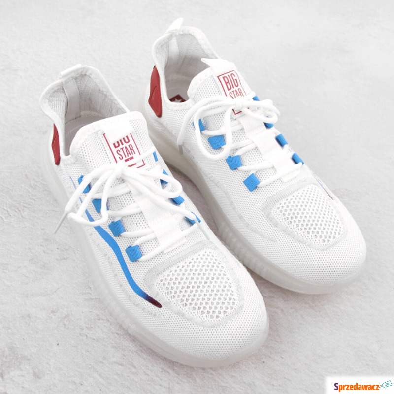 Buty sportowe męskie białe Big...