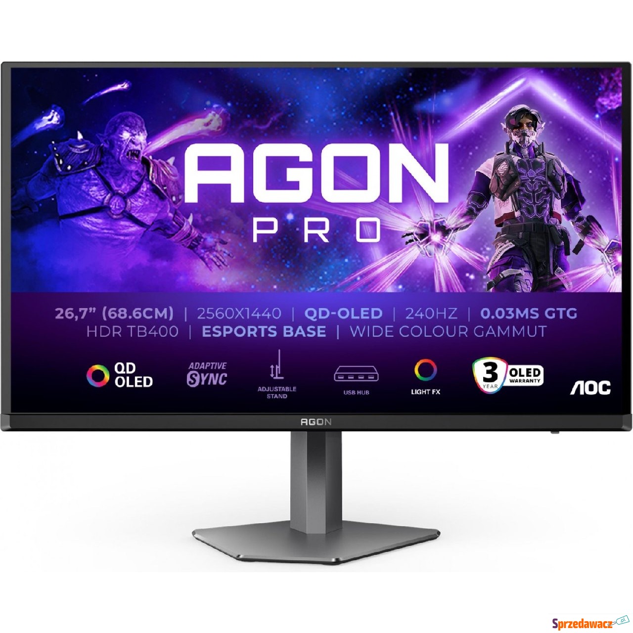 AOC AGON PRO AG276QZD2 - 240Hz...
