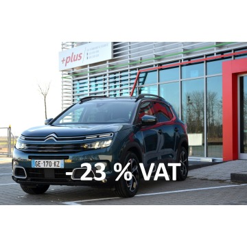 Citroen C5 Aircross - FVAT23% Automat 1WŁ Bezwypadkowy FullLed Navi Skóra Serwis ASO 22R