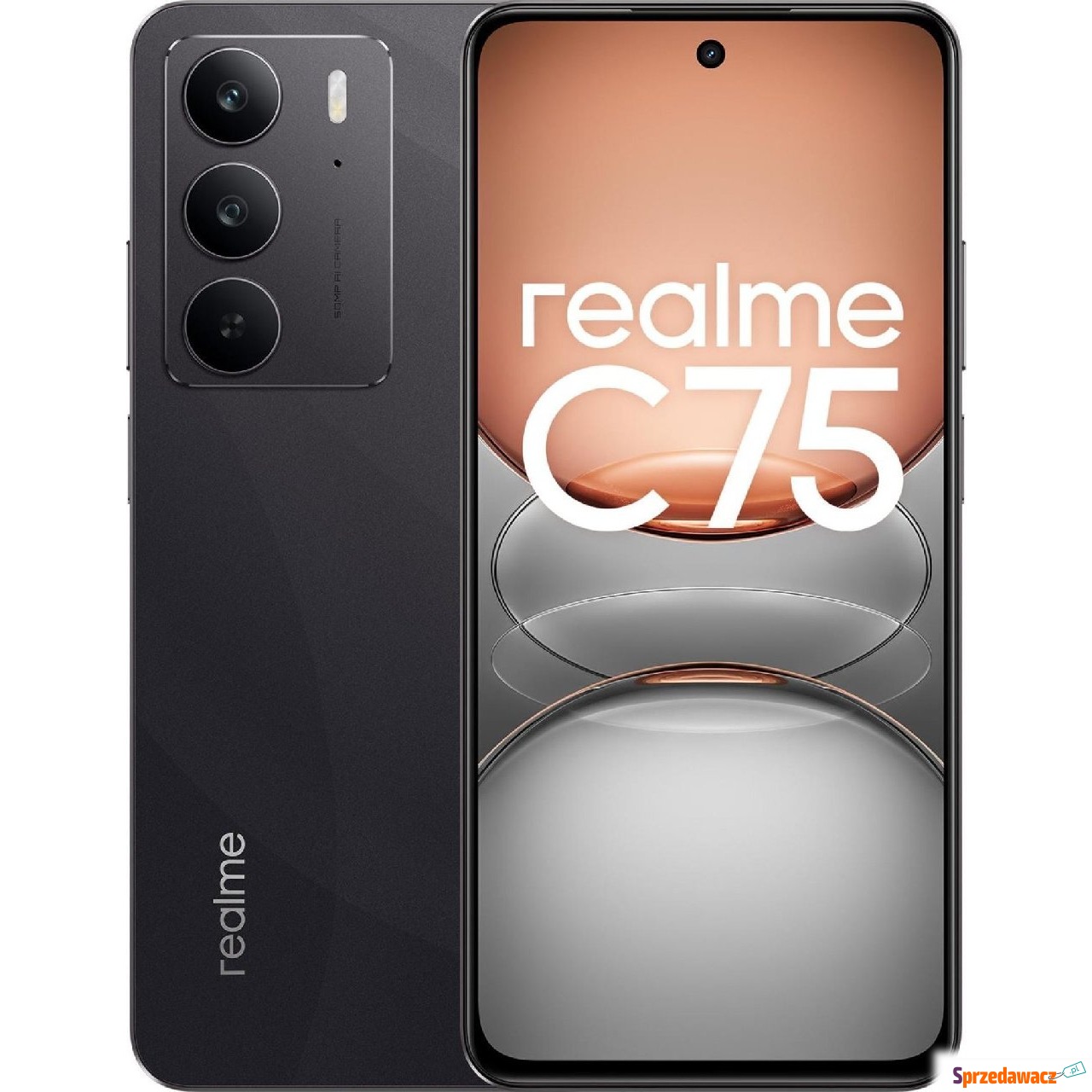 Smartfon Realme C75 8/256GB Czarny...