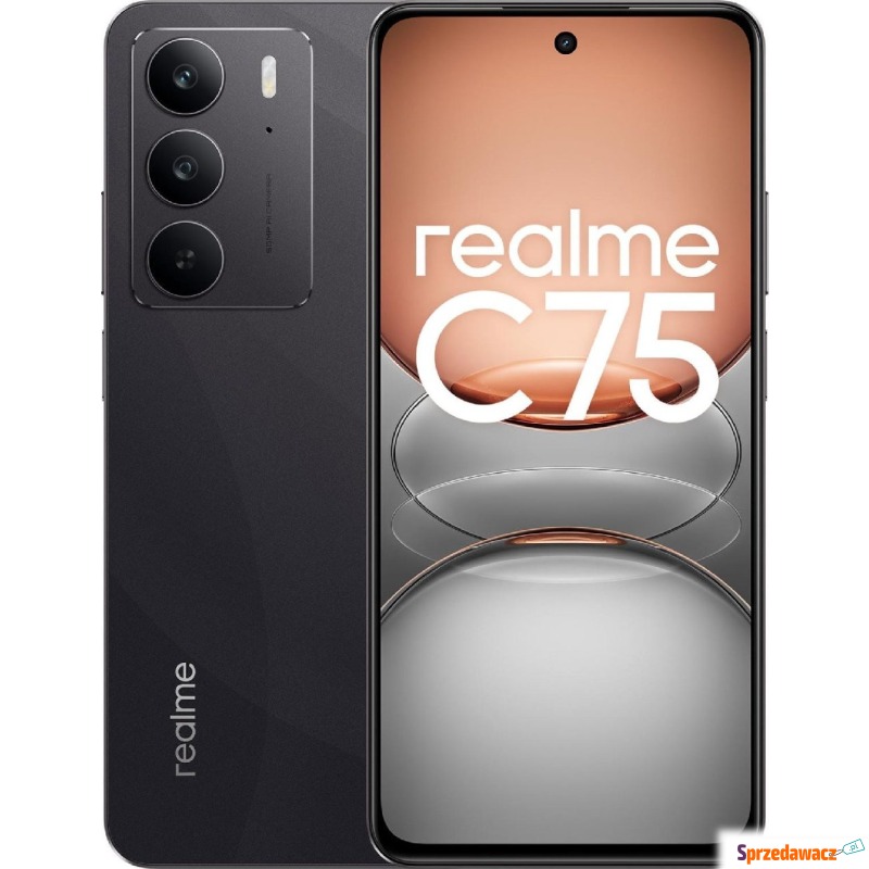 Smartfon Realme C75 8/256GB Czarny (Storm Black) - Smartfony - Chorzów