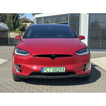 Tesla Model X  SUV 2017 elektryczny, automat - Na sprzedaż za 135 000 zł - Przeźmierowo - zdjęcie 4
