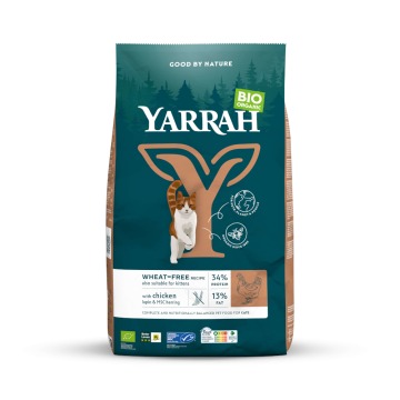 Yarrah Bio bez pszenicy, biokurczak i bioryba - 6 kg