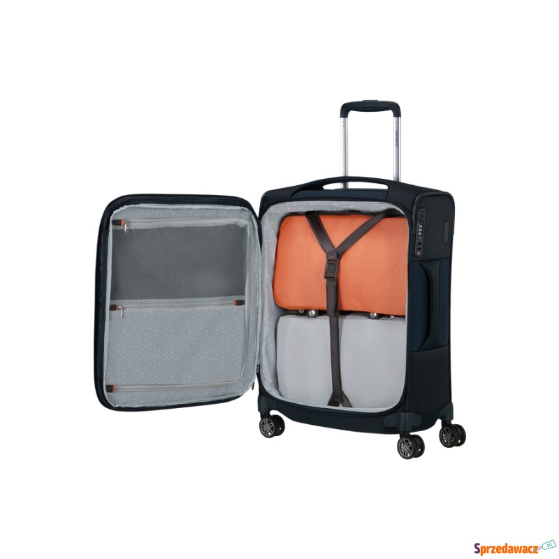 Walizka Samsonite Re-Lite 55cm powiększana granatowa - Walizki - Łódź