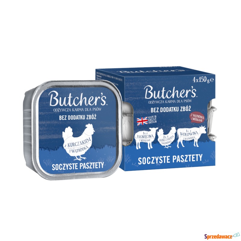 Butcher's Original, 24 x 150 g - Pakiet mieszany... - Karmy dla psów - Grudziądz