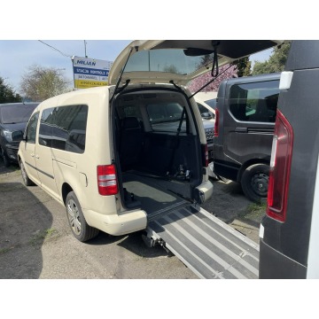 Volkswagen Caddy - Caddy do przewozu Niepełnosprawnych inwalida rampa 2015