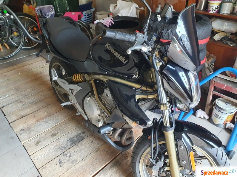 Kawasaki er6n 2008r. - Motocykle szosowo -... - Łódź